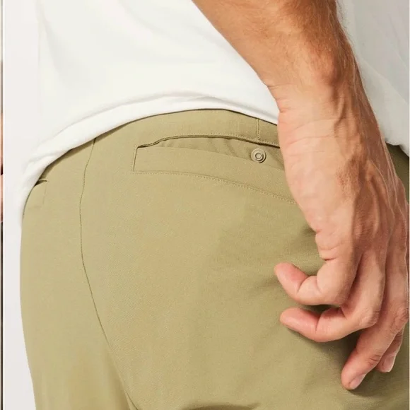 Lululemon Commission Pant Slim 32x30 Warpstreme Tofino Sand Khaki ABC - Picture 4 of 13